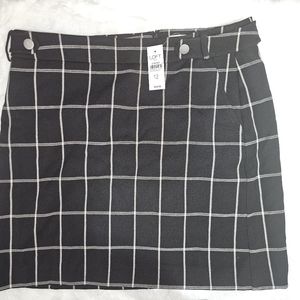 Loft Outlet Black and White Skirt